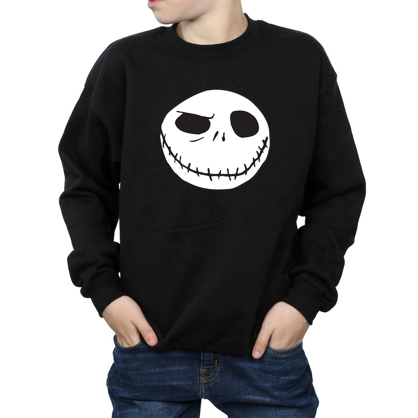 Disney Nightmare Before Christmas Jack's Big Face Sweatshirt