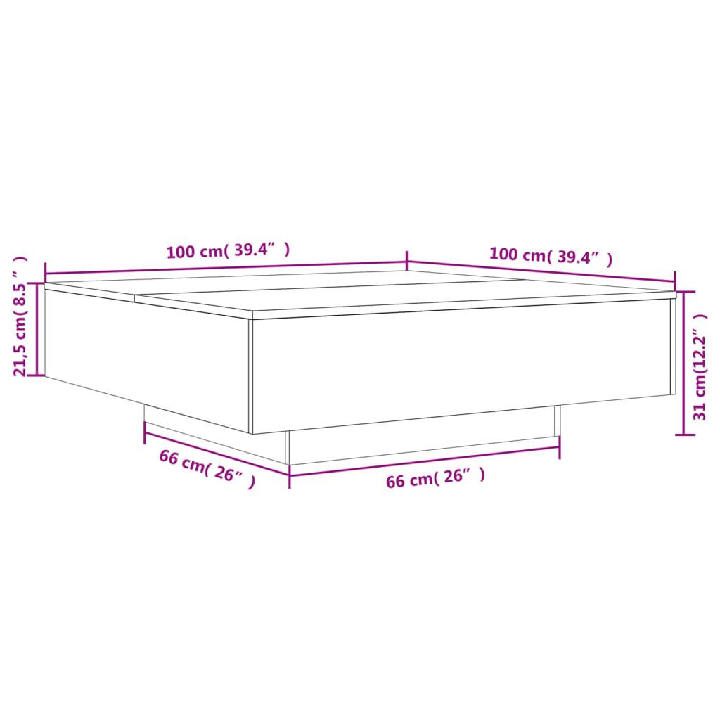 VidaXL Couchtisch holzwerkstoff