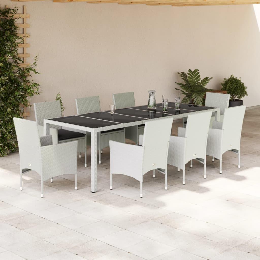 VidaXL Garten essgruppe poly-rattan