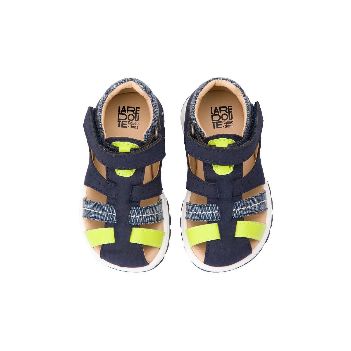 La Redoute Collections Sandalen mit Klettverschluss