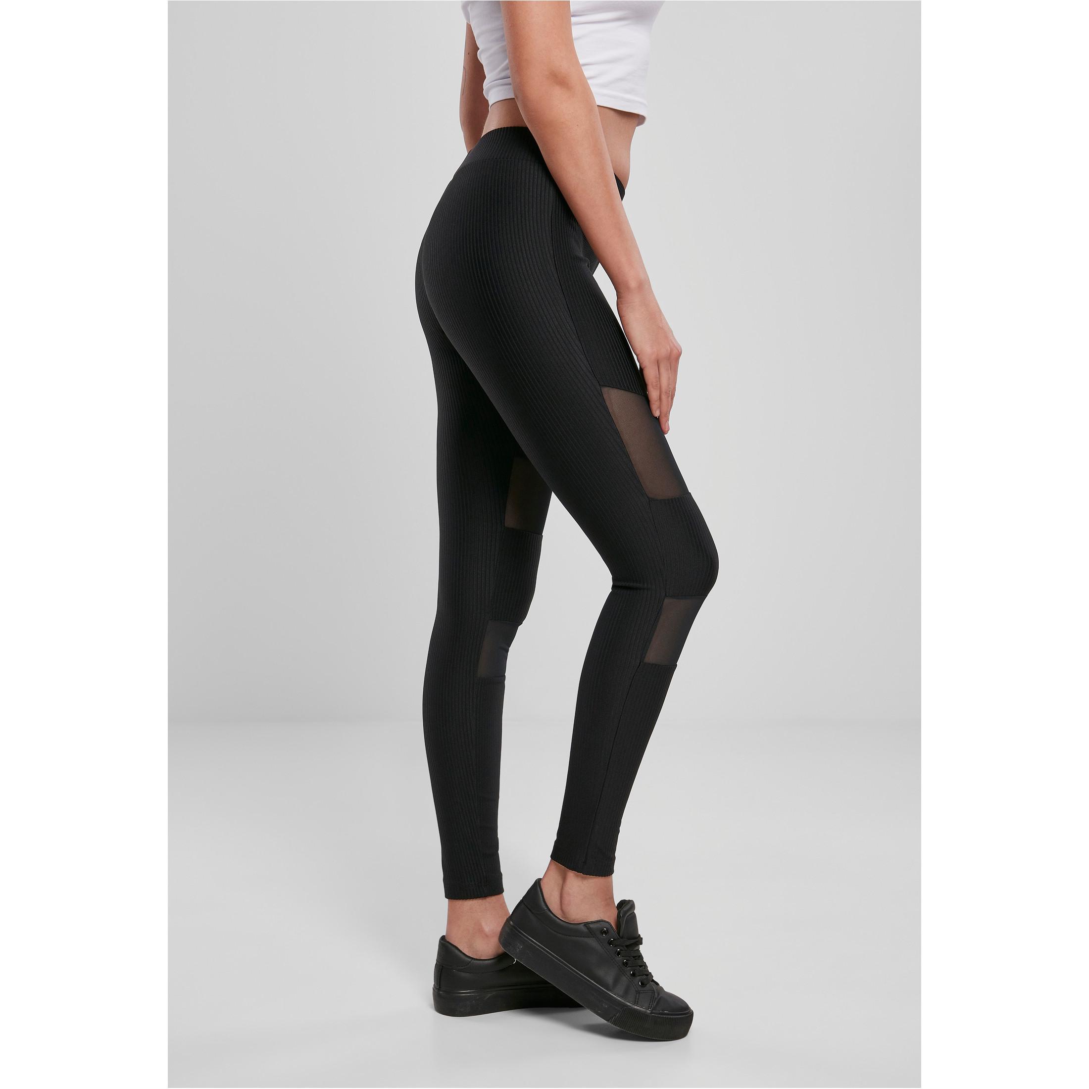 URBAN CLASSICS daen-leggings gerippt