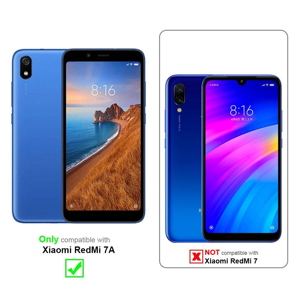 Cadorabo Vollbild Display-Schutzglas für Xiaomi RedMi 7A - Schutzfolie