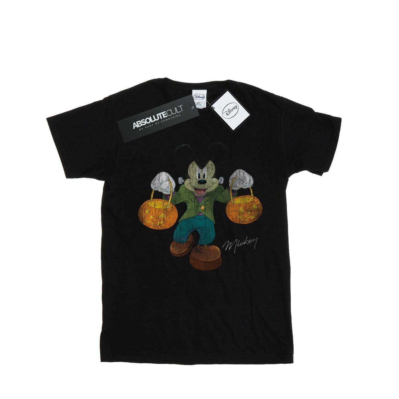Disney Mickey Mouse Halloween Print T-Shirt