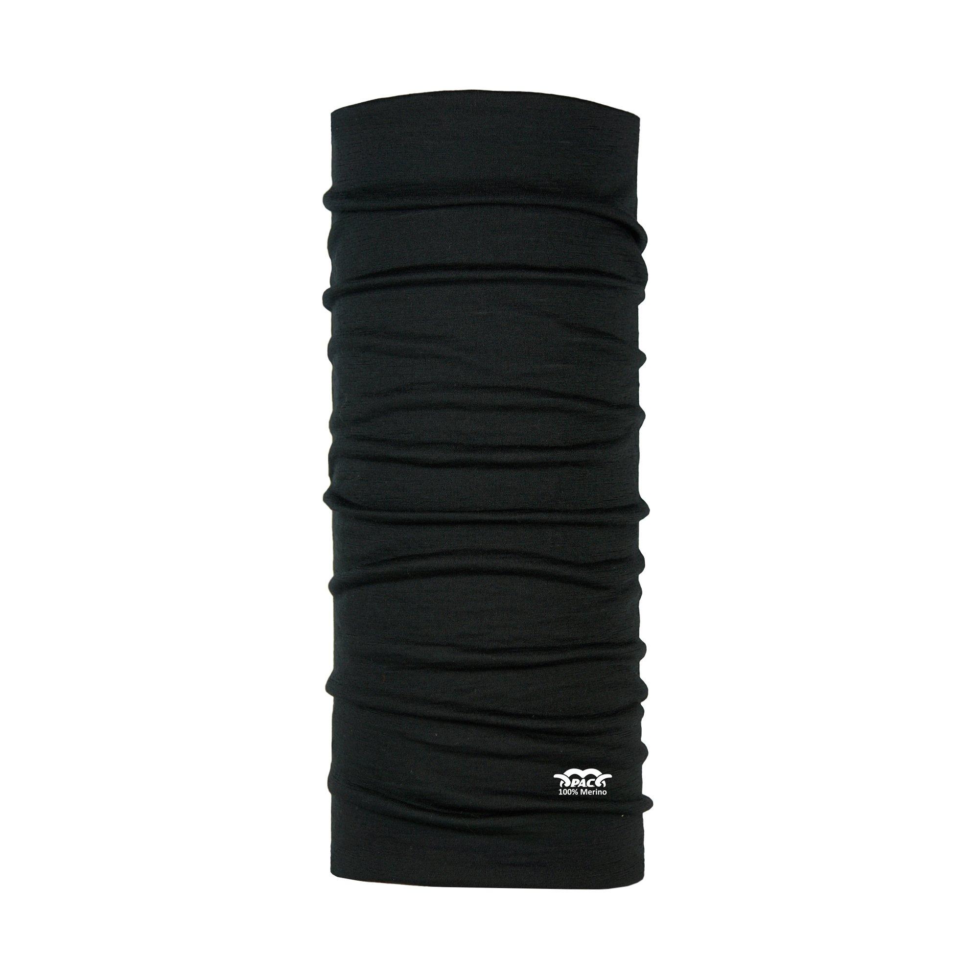 PAC Merino Black Beanie