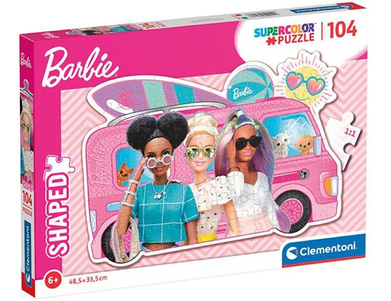 Clementoni Puzzle Barbie Bus (104Teile)