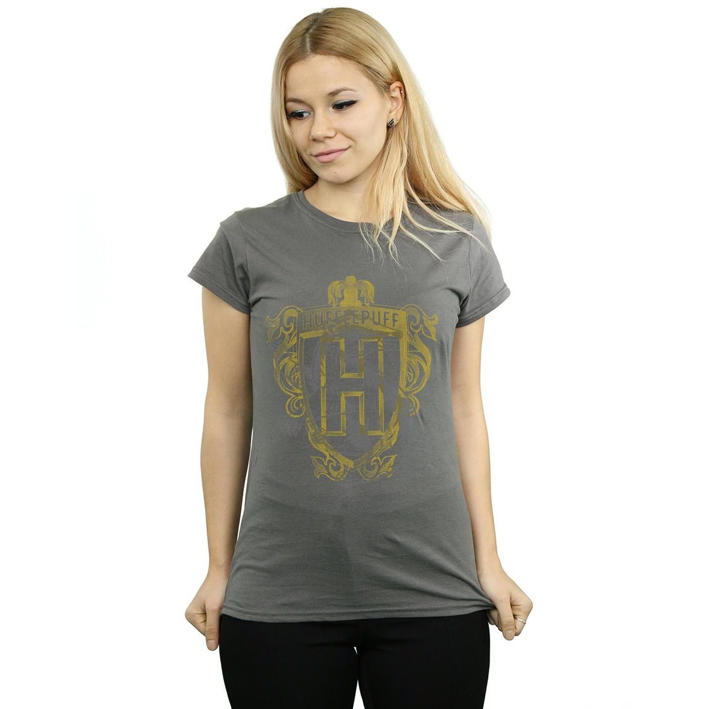 Harry Potter Hufflepuff Bedrucktes T-Shirt