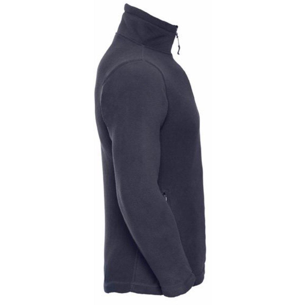 Russell Outdoor Fleecepullover mit Reißverschluss am Kragen