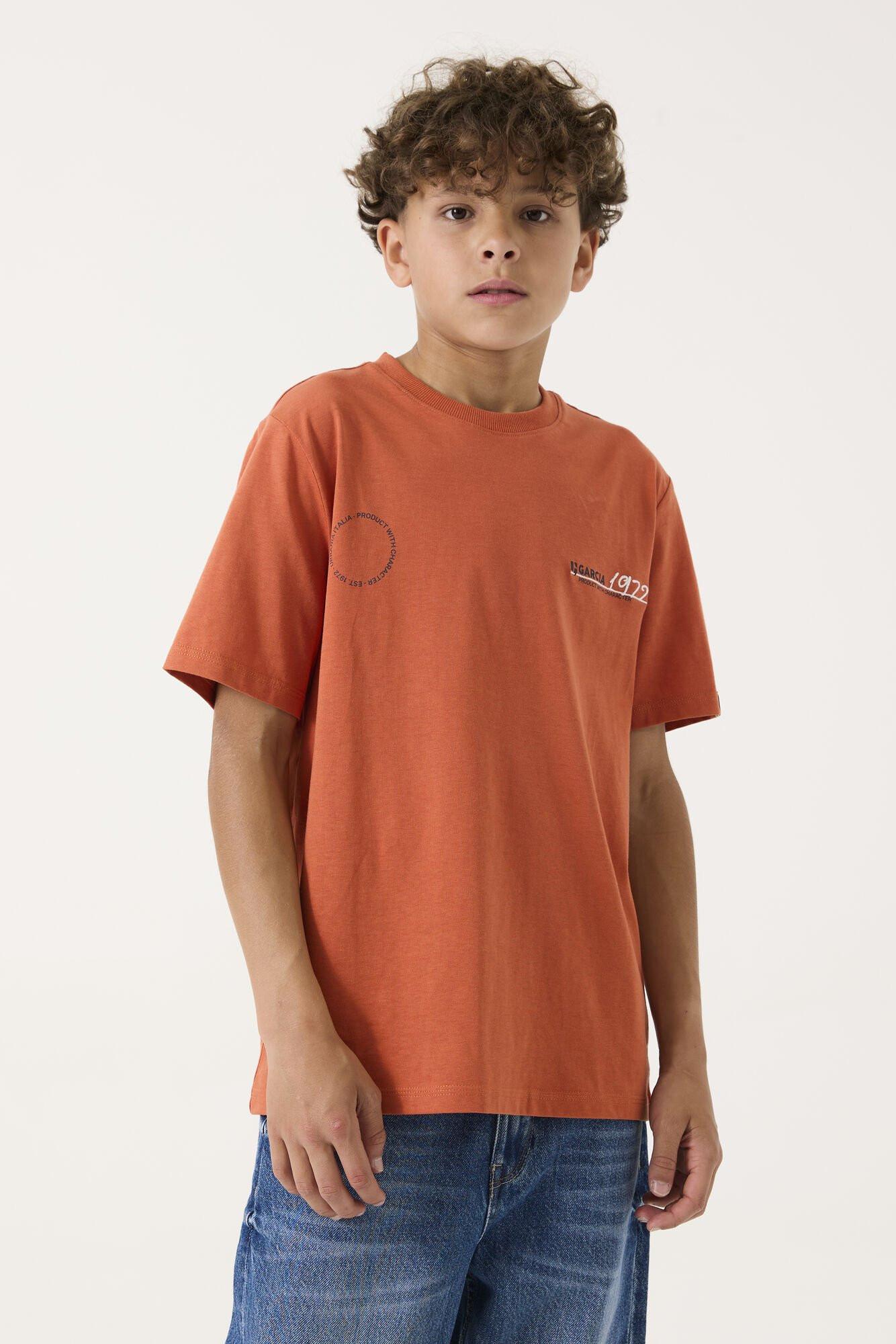 GARCIA Jungen T-Shirt robin red
