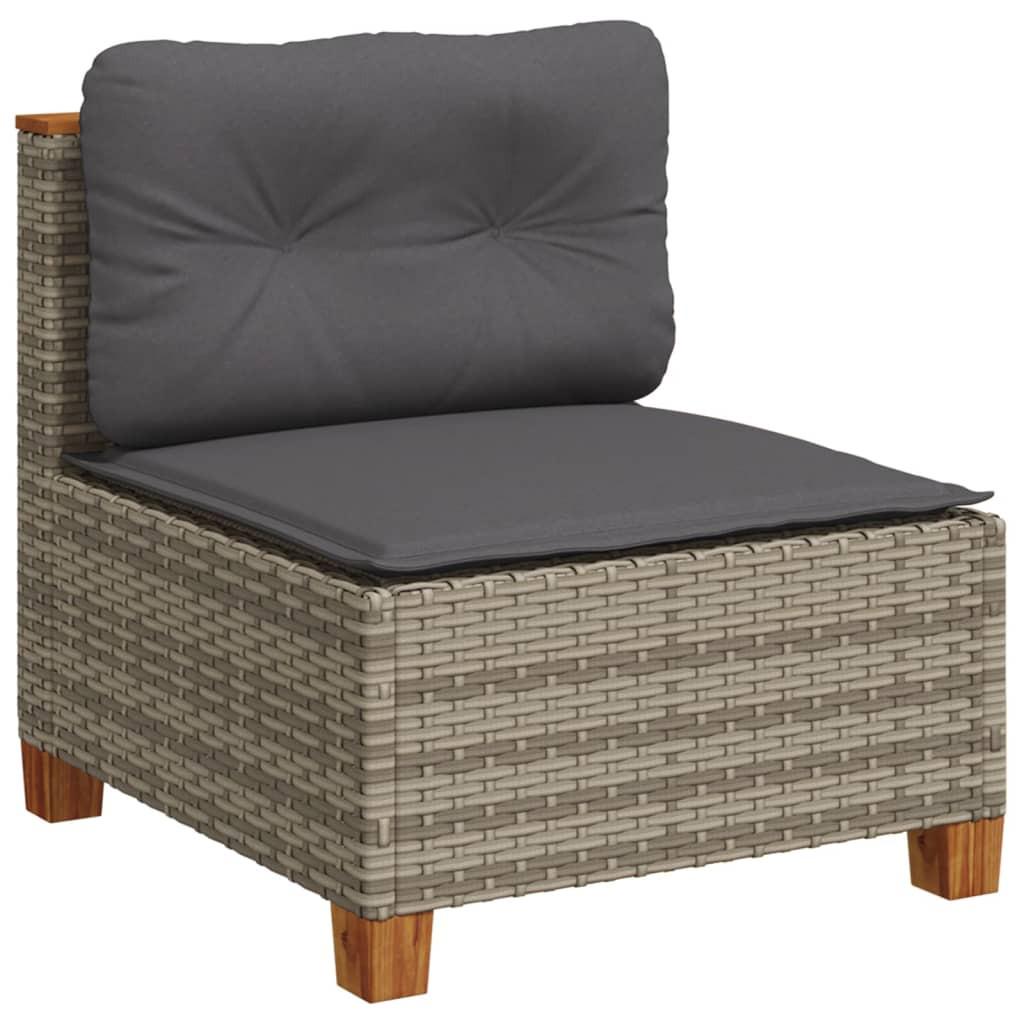 VidaXL Garten sofagarnitur poly-rattan