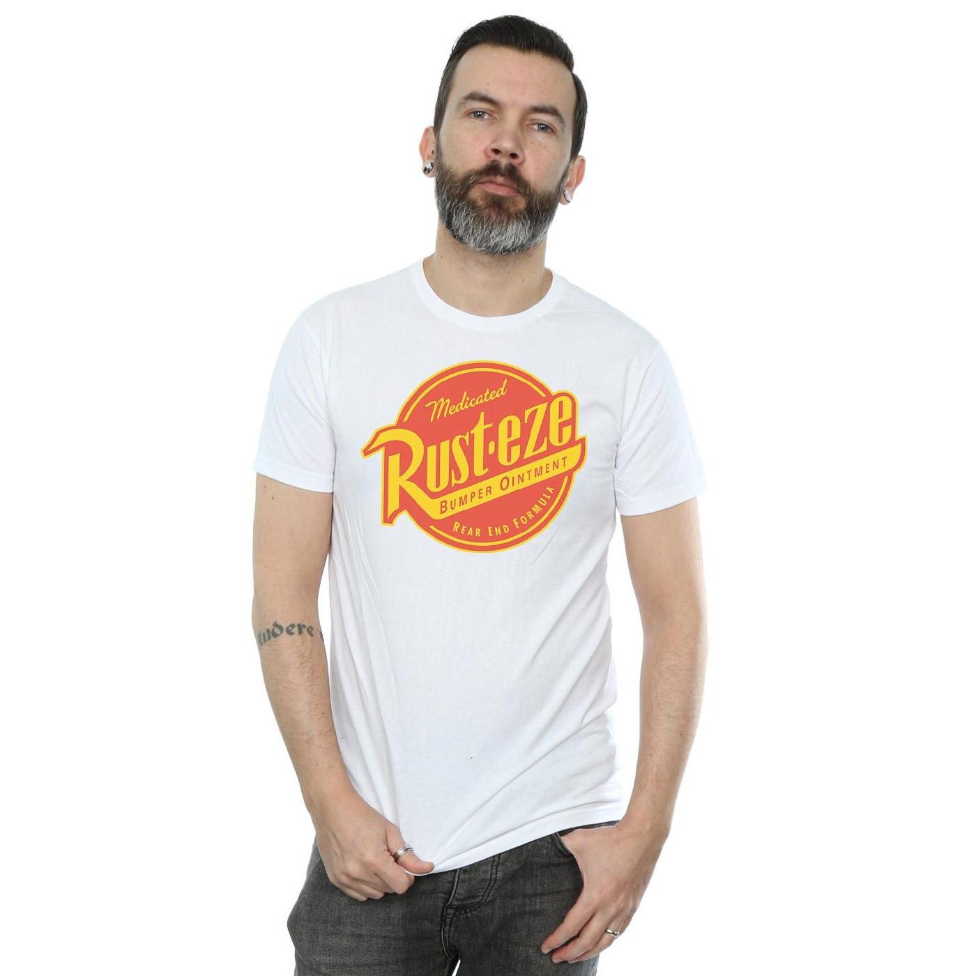 Cars RustEze Logo Print T-Shirt