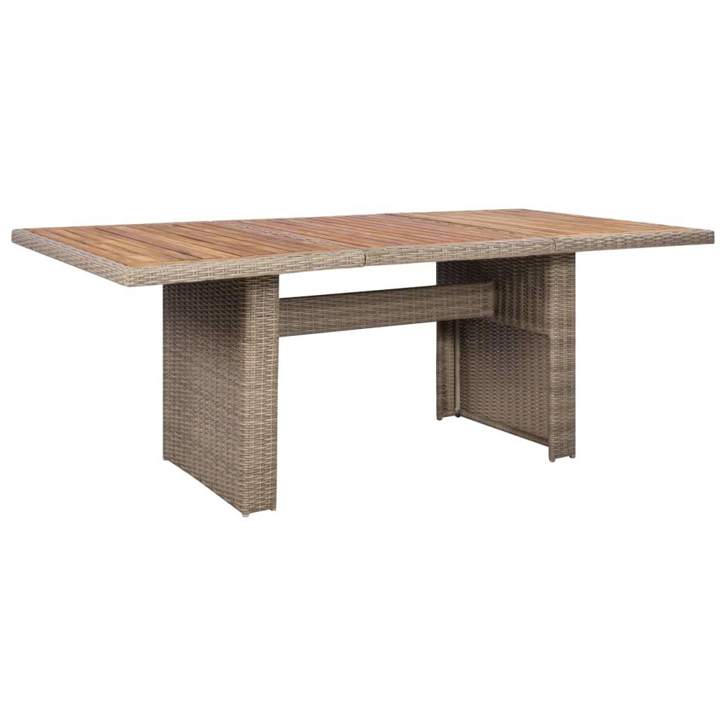 VidaXL Gartenmöbel-set poly-rattan