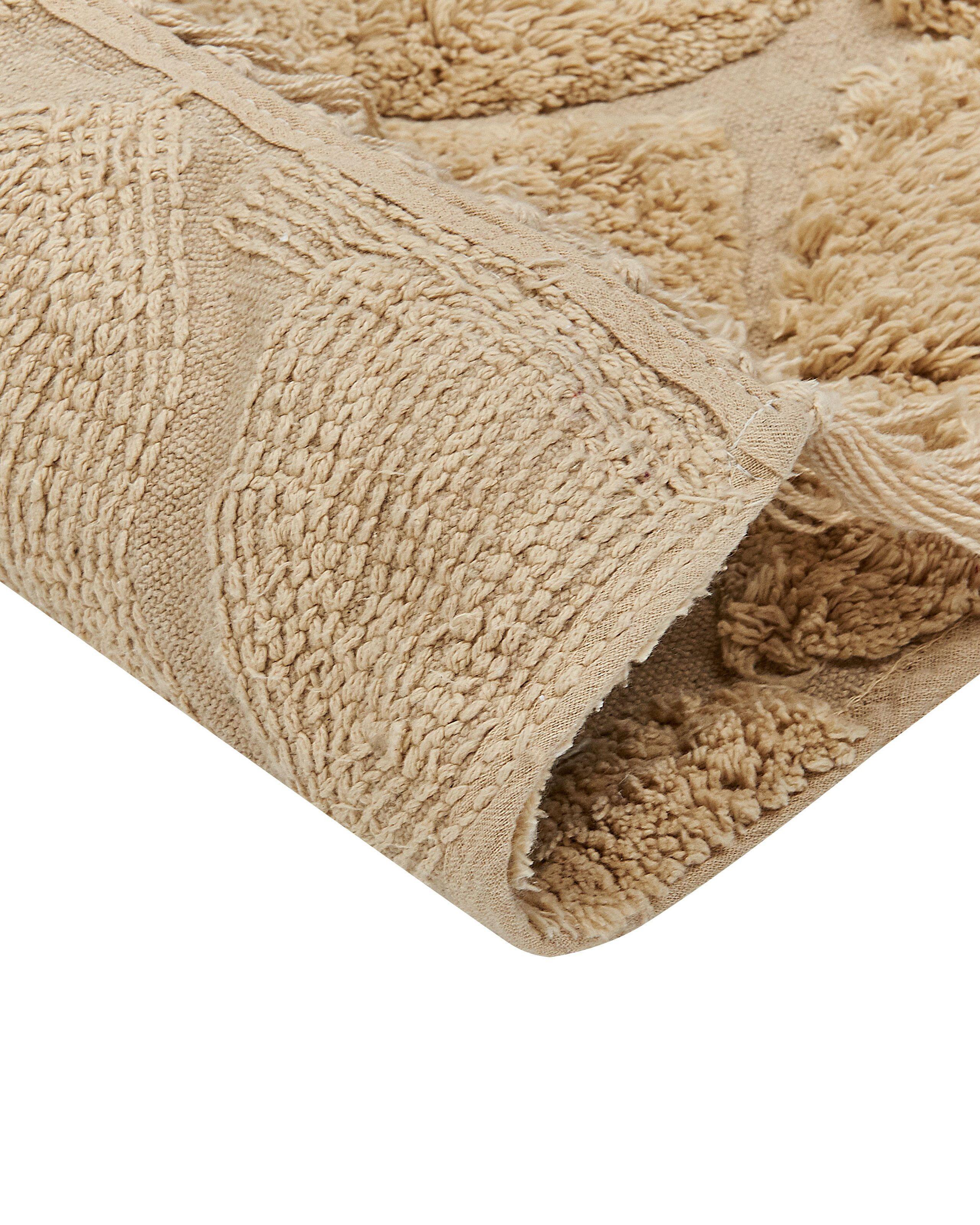 Beliani Teppich aus Baumwolle Boho SANLIURFA