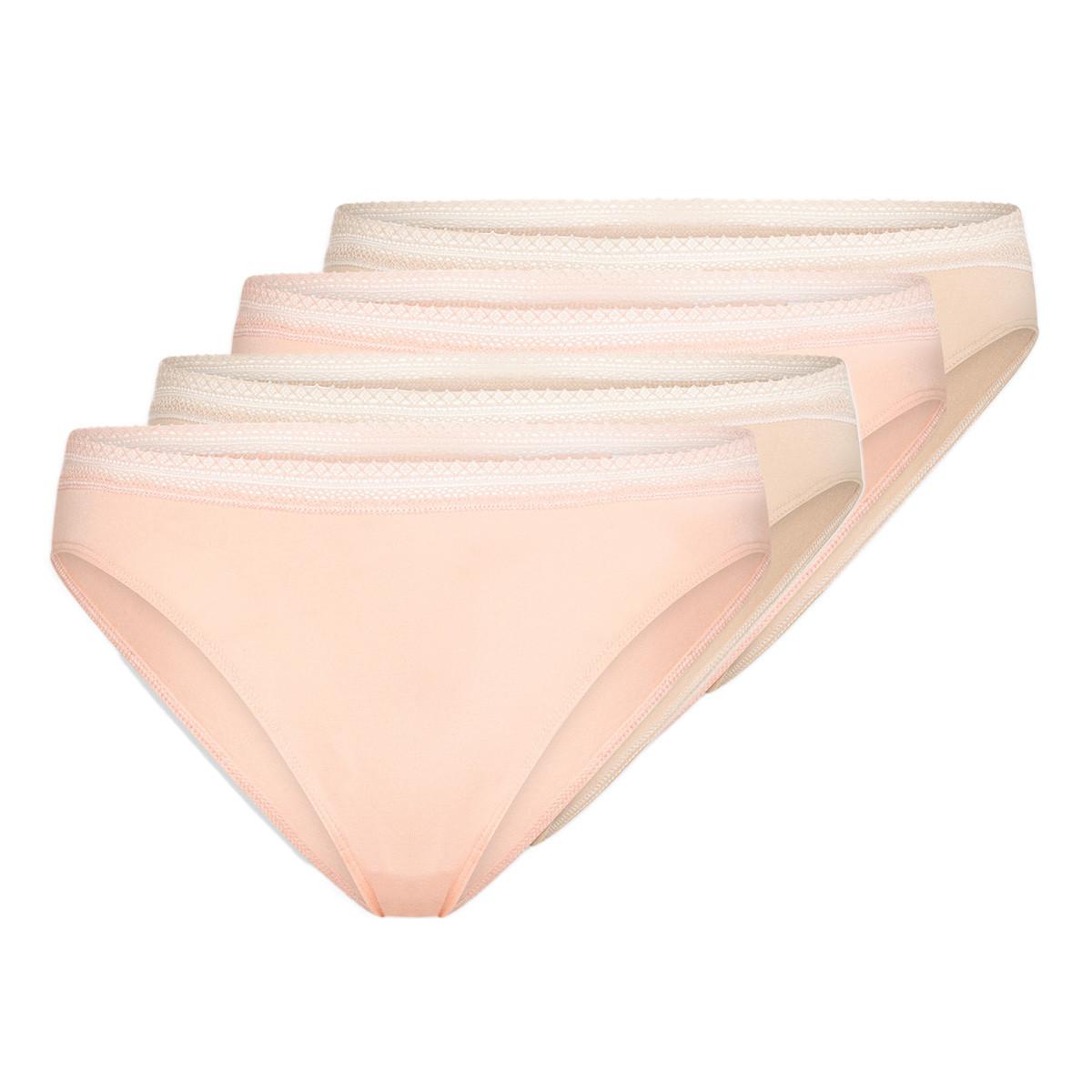 Schiesser 4er Pack Cotton Lace - Rio Slip