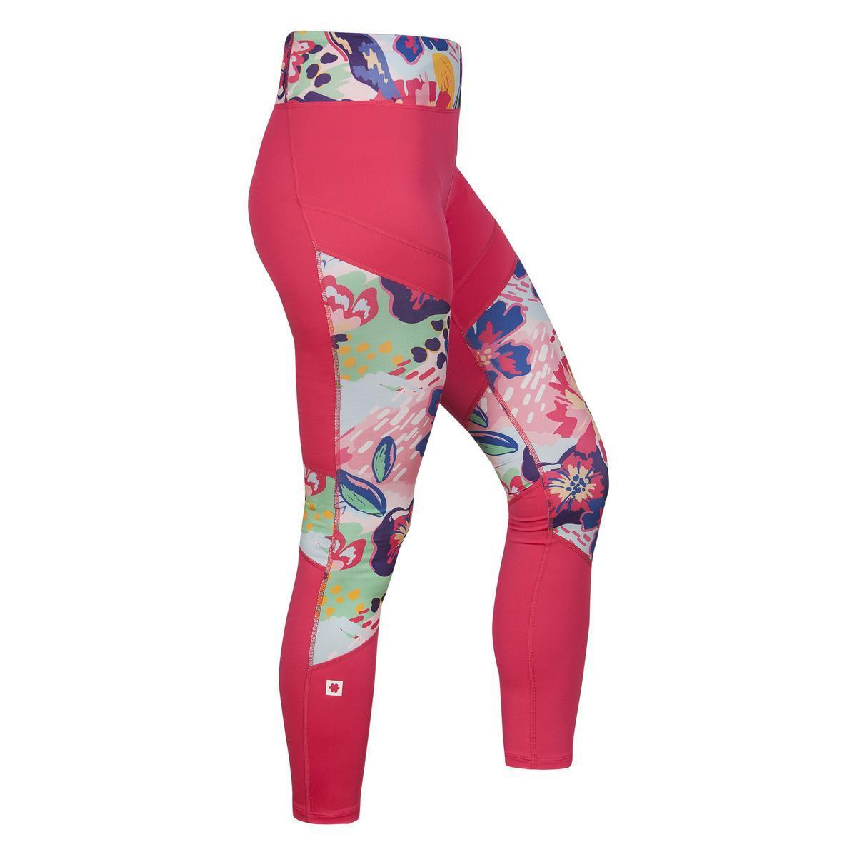 Ocun damenleggings rhea pink