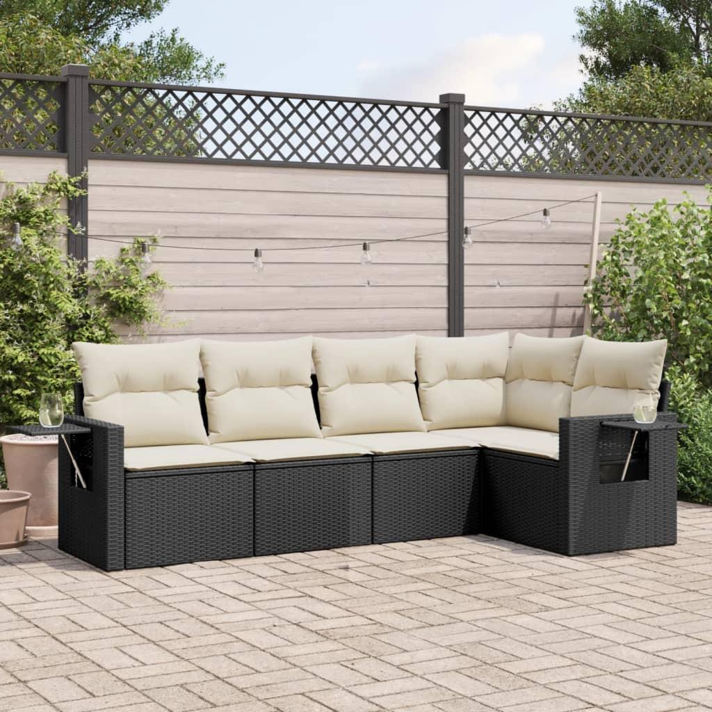 VidaXL Garten sofagarnitur poly-rattan
