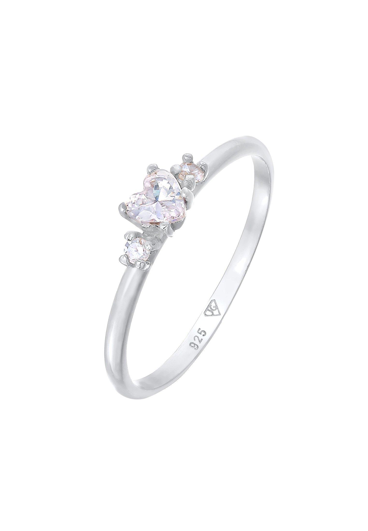 Elli Ring Herz Zirkonia Liebe Verlobung