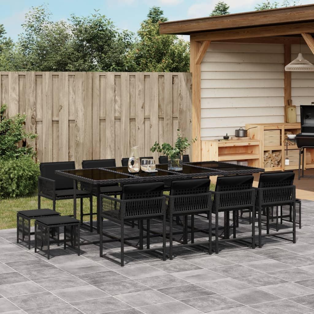 VidaXL Garten essgruppe poly-rattan