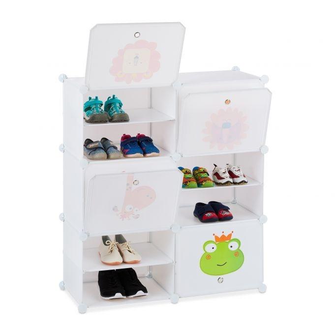 B2X Schuhregal für Kinder zum Anstecken
