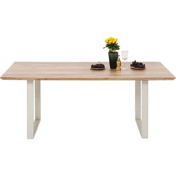 KARE Design Tisch Symphony Silber 160x80cm