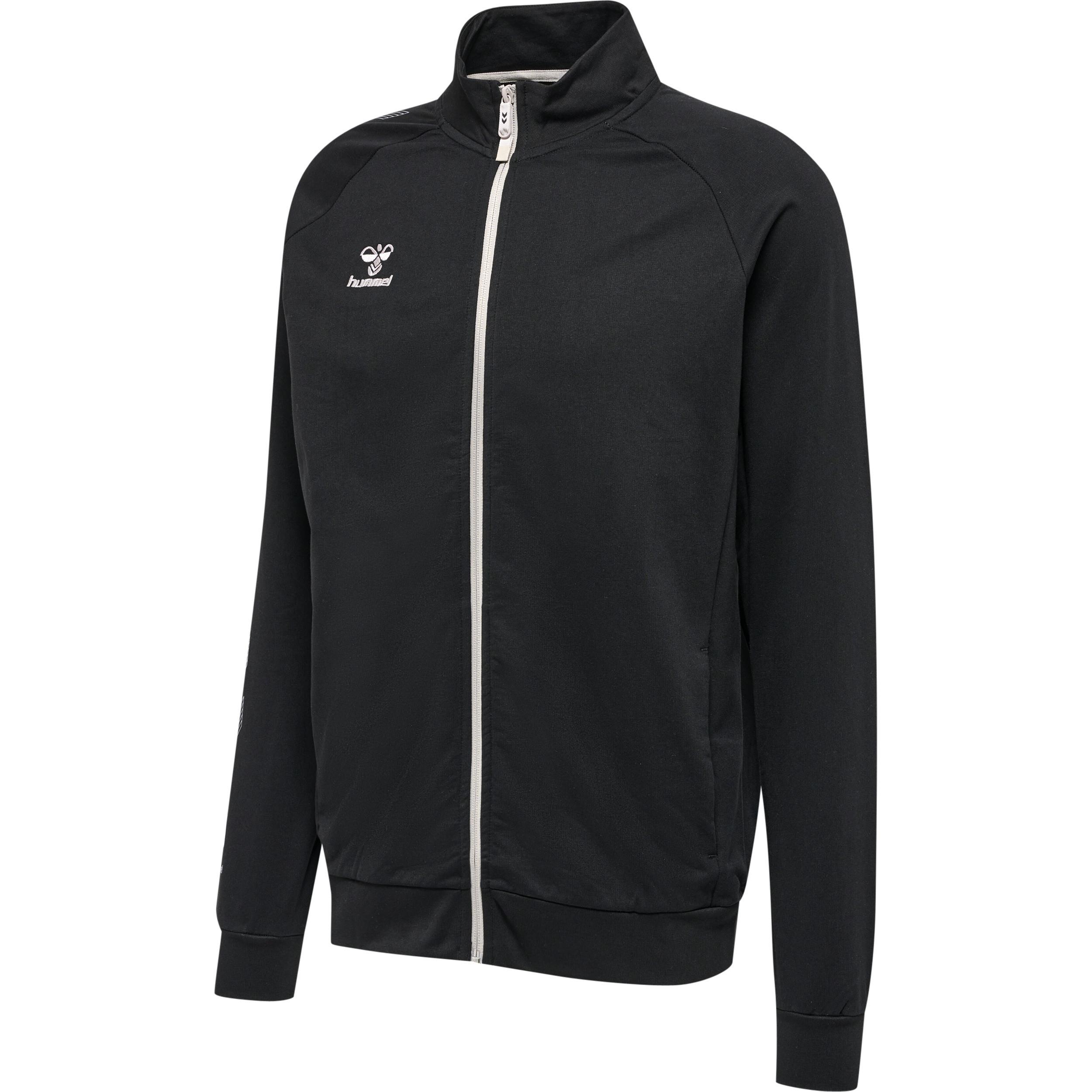 Hummel trainingsjacke aus baumwolle move grid