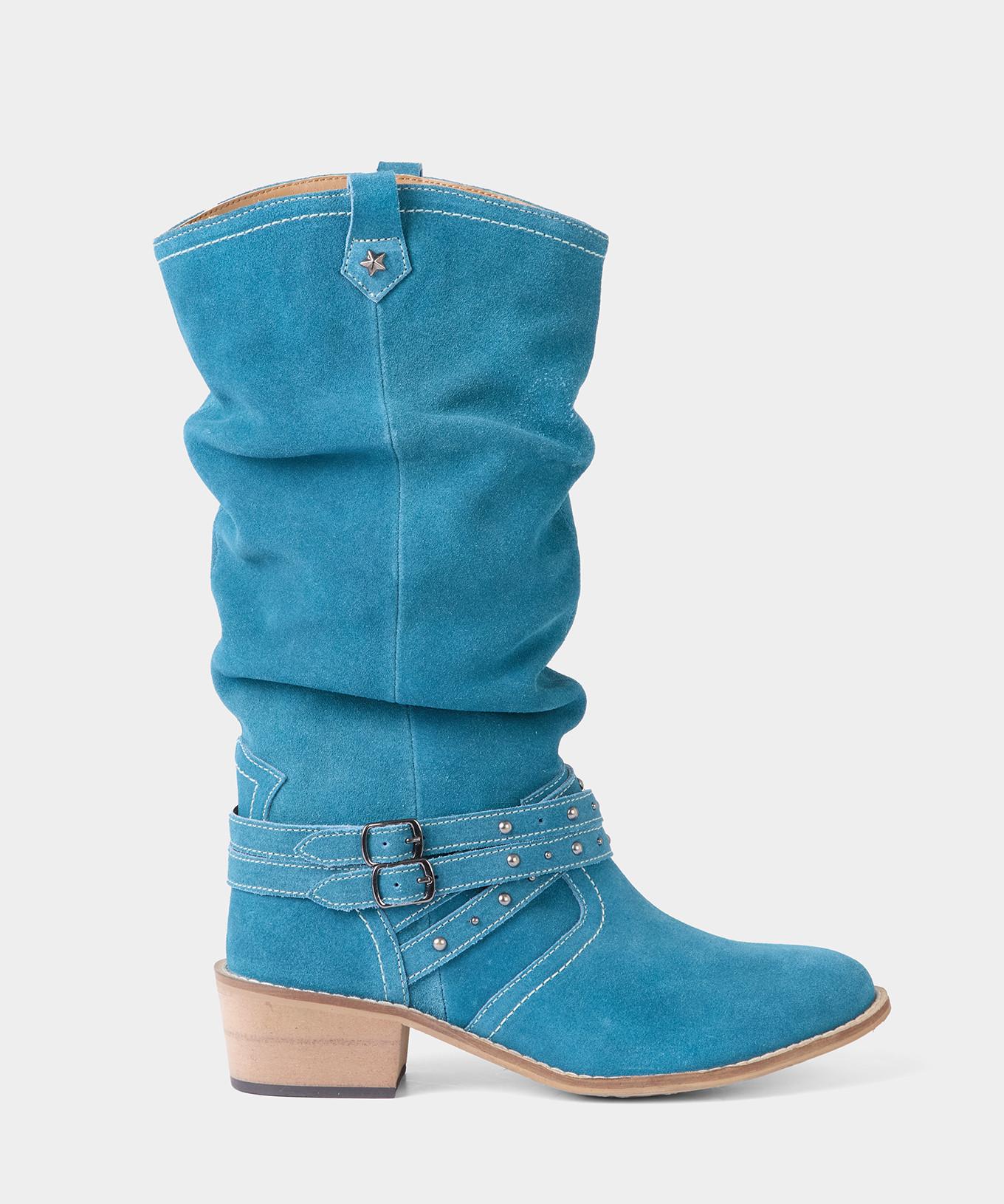 Joe Browns Western-Wildleder-Slouch-Stiefel
