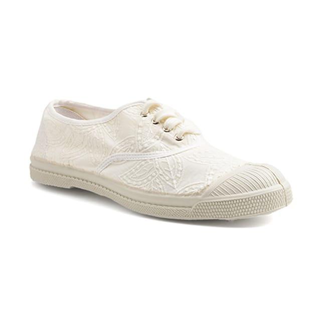 BENSIMON TENNIS LACET BRODERIE ANGLAISE