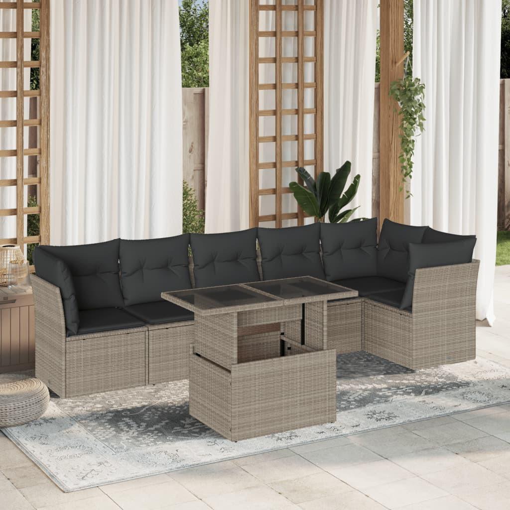 VidaXL Garten sofagarnitur poly-rattan