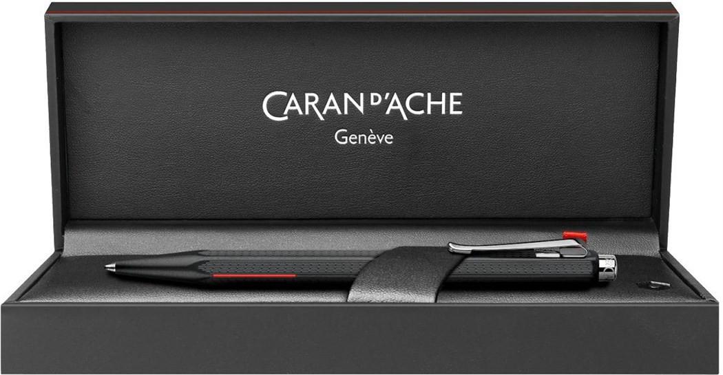 Caran d'Ache Kugelschreiber Ecridor Racing Medium (M), Schwarz