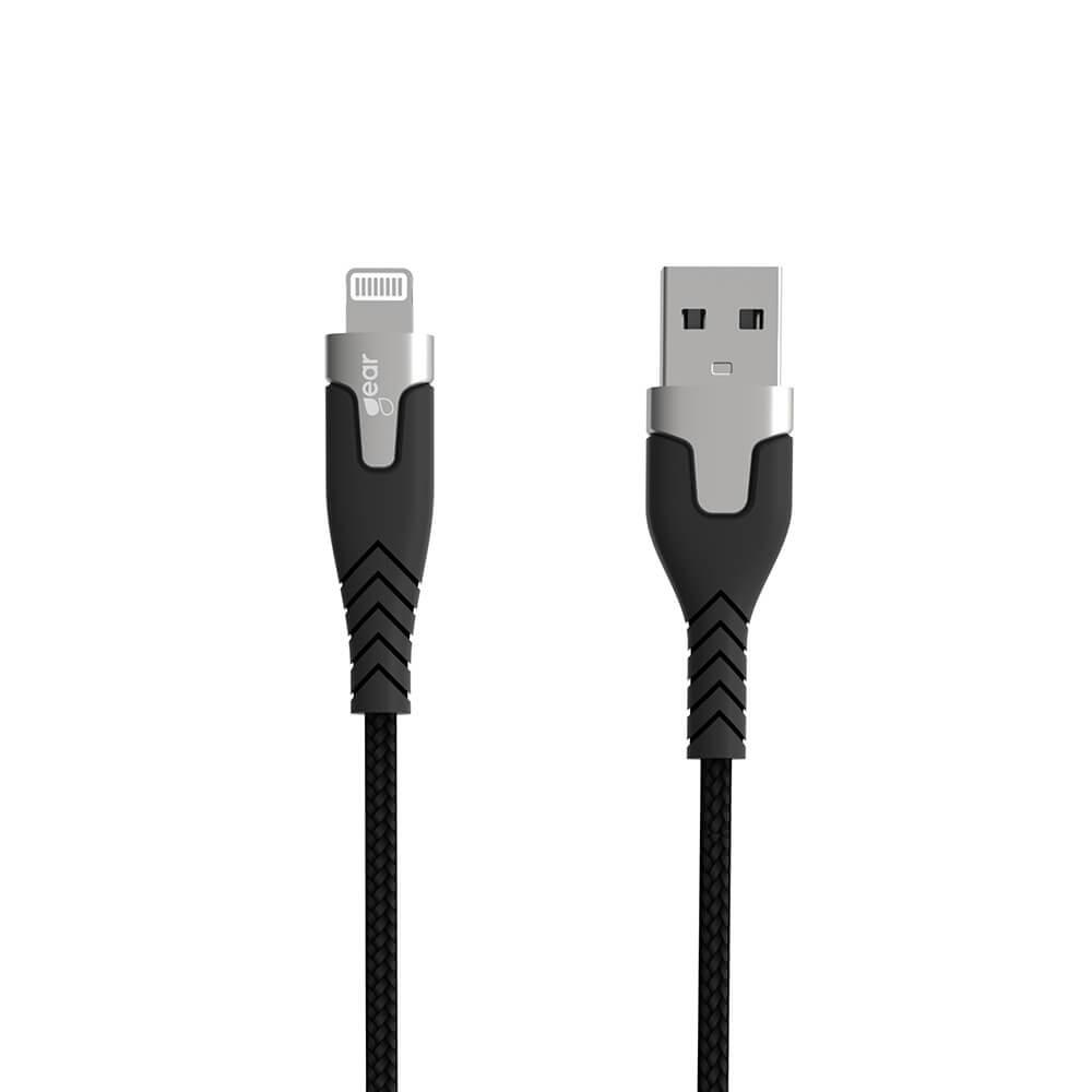 Gear GEAR Ladekabel PRO USB-A auf Lightning C89 1,5 mes Kevlar-Kabel mit Metallanschlüssen