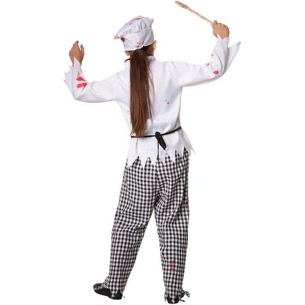 Tectake Mädchenkostüm Gruselige Köchin