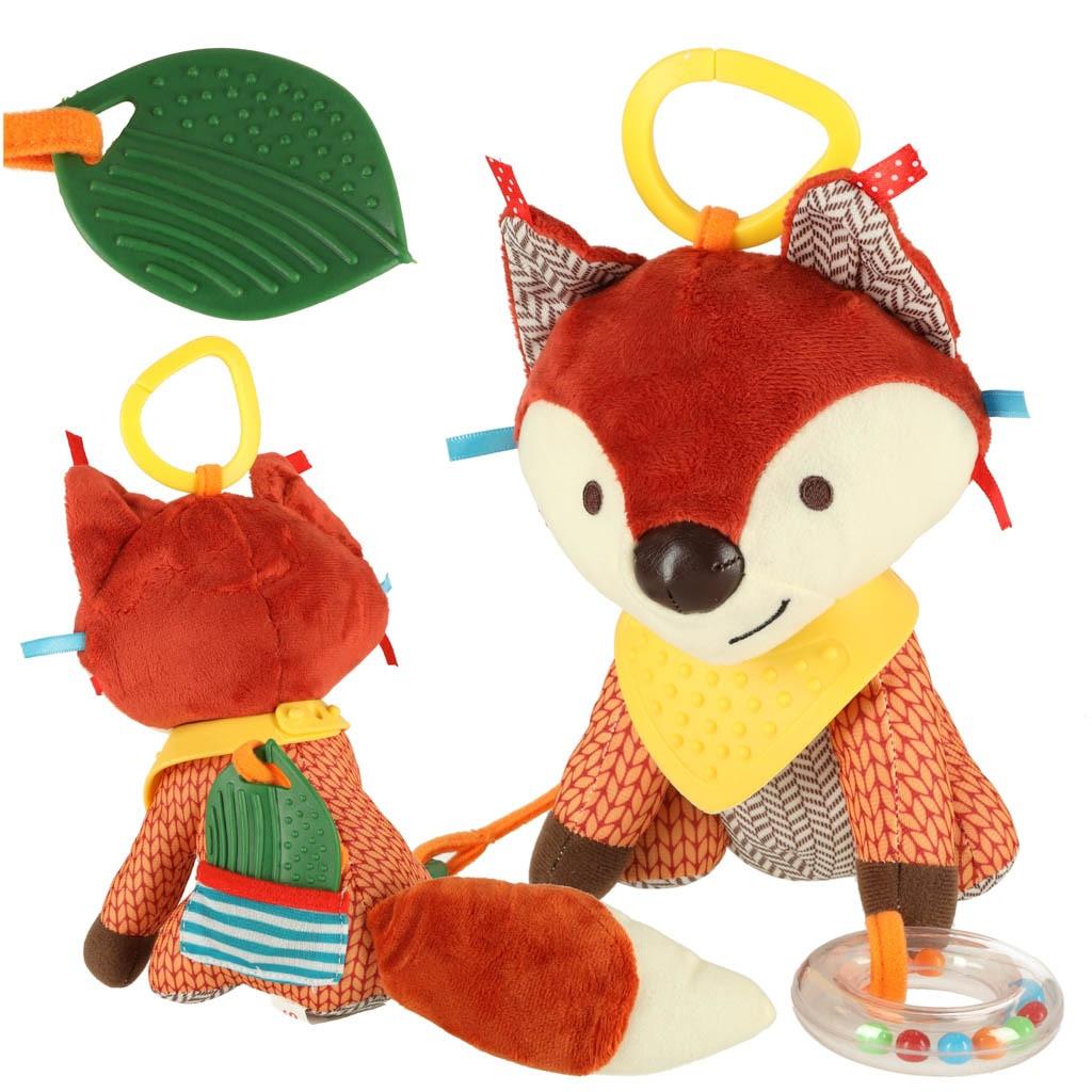 Pricenet Sensorischer Maskottchen-Fuchs-Kinderwagen-Aufhänger
