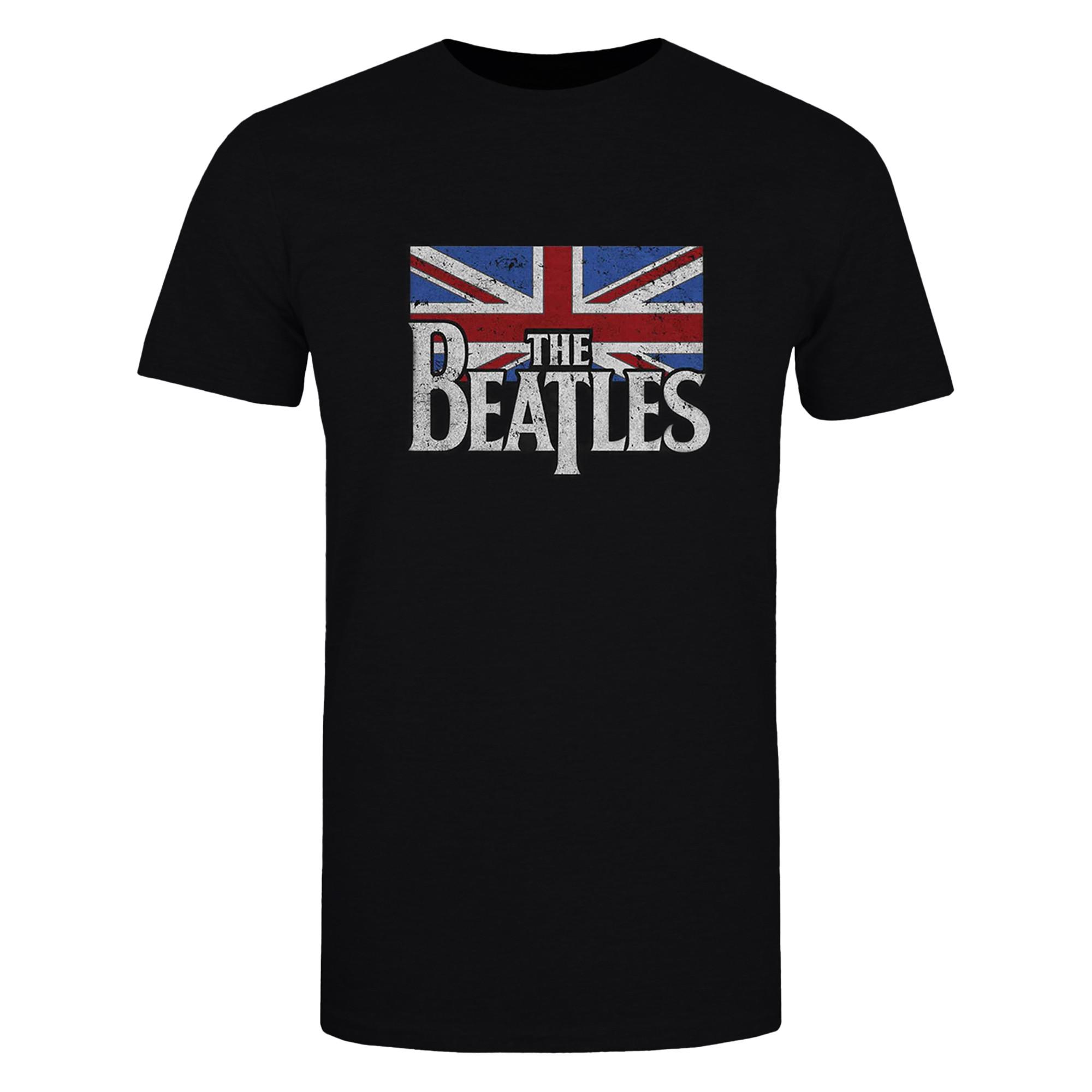 The Beatles Union Jack Logo T-Shirt