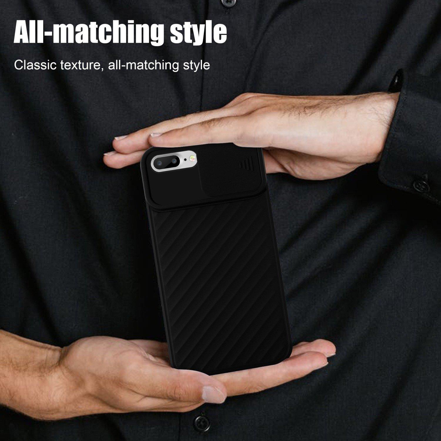 Cadorabo Hülle für Apple iPhone 7 PLUS 7S PLUS 8 PLUS TPU Silikon und Kameraschutz