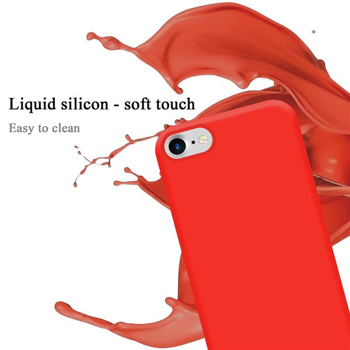 Cadorabo Hülle für Apple iPhone 7 / 7S / 8 / SE 2020 TPU Silikon Liquid