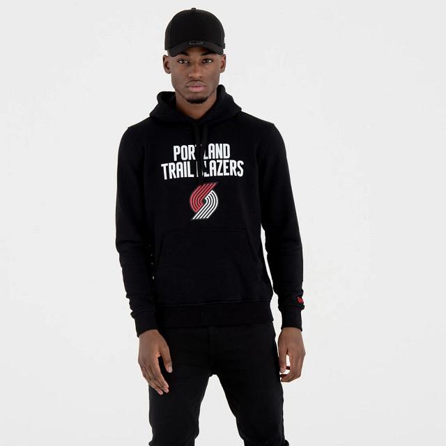 NEW ERA hoodie portland trail blazers nba