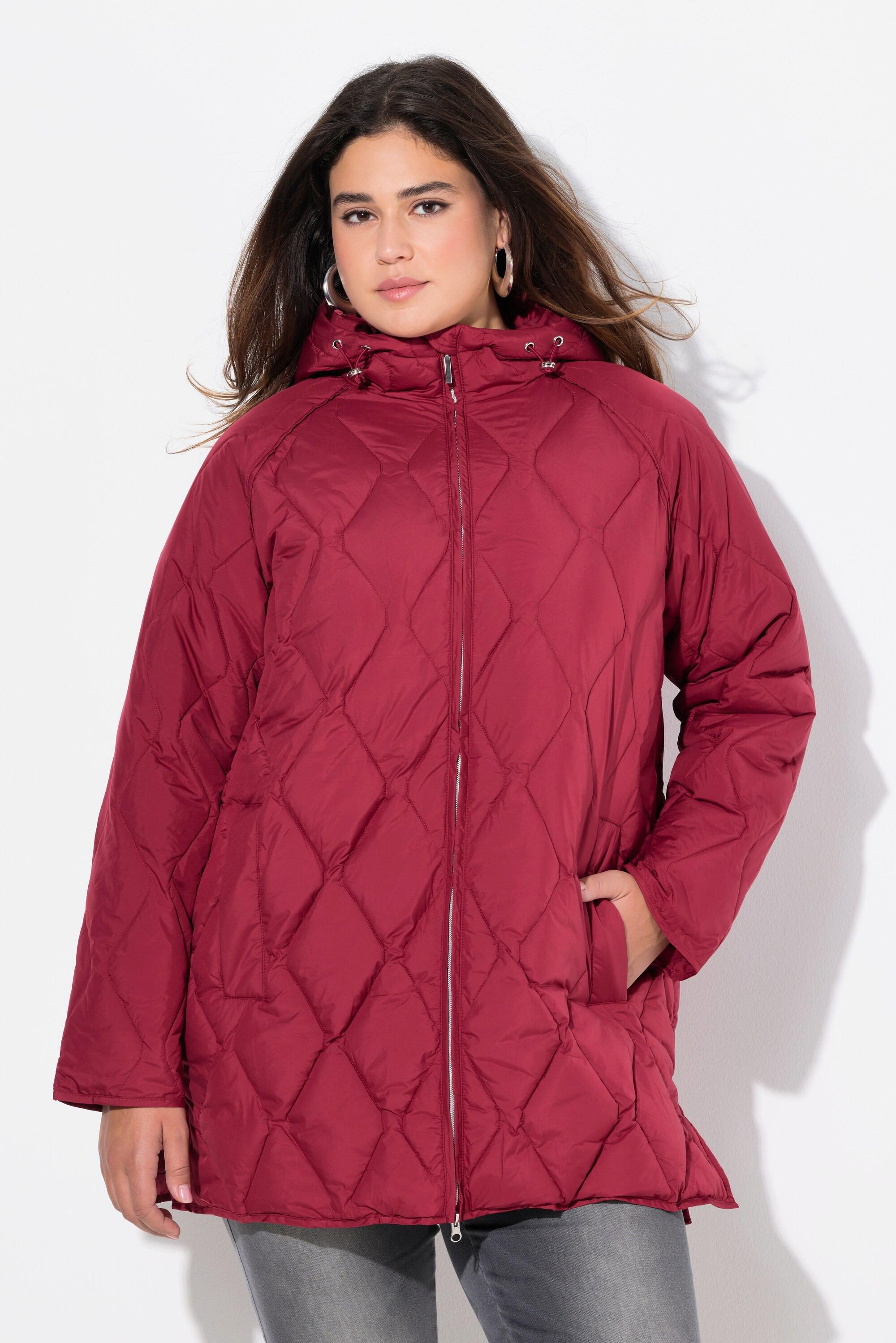 Ulla Popken HYPRAR Steppjacke, wasserabweisend, 2-Wege-Zipper