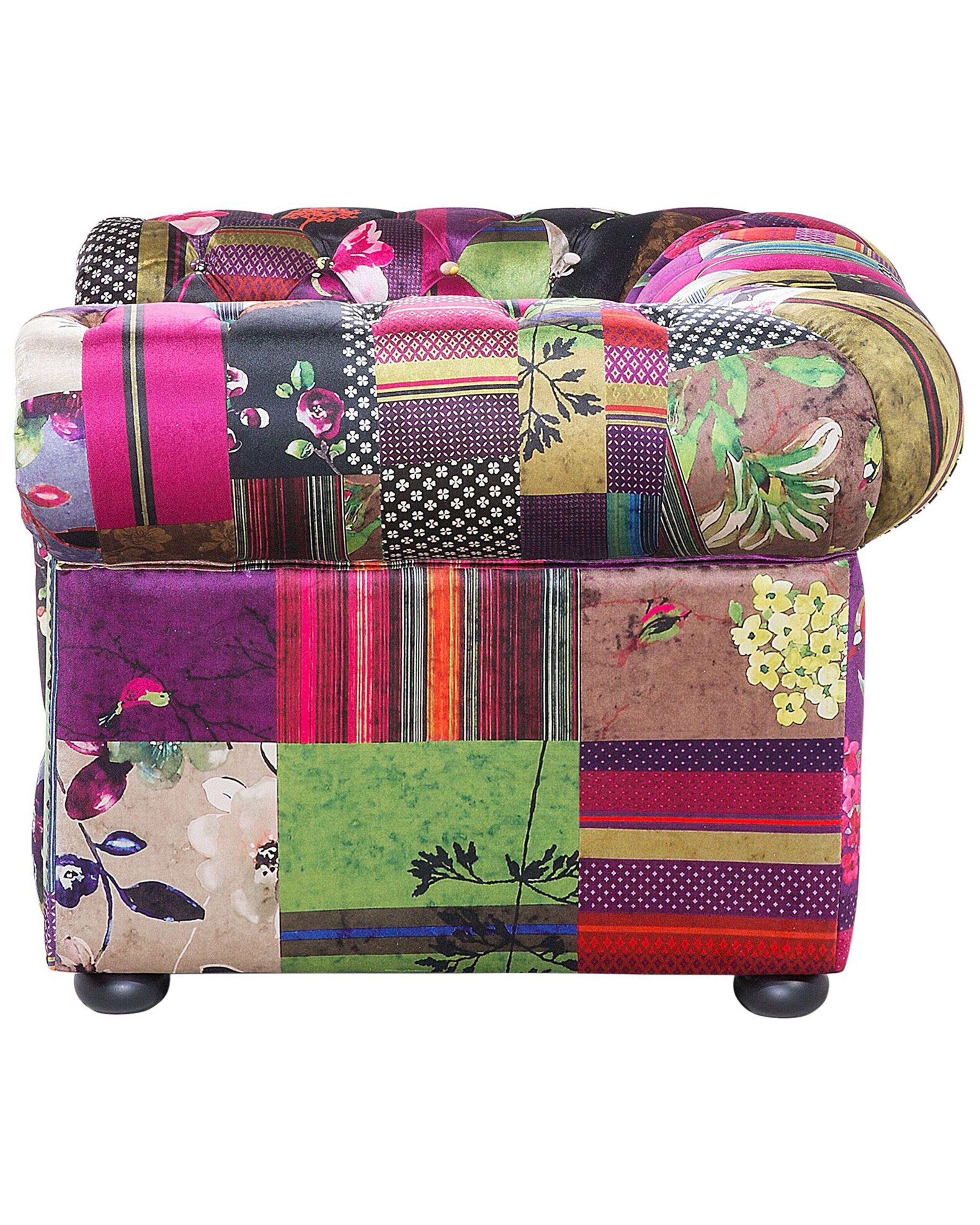 Beliani Sessel aus Polyester Boho CHESTERFIELD