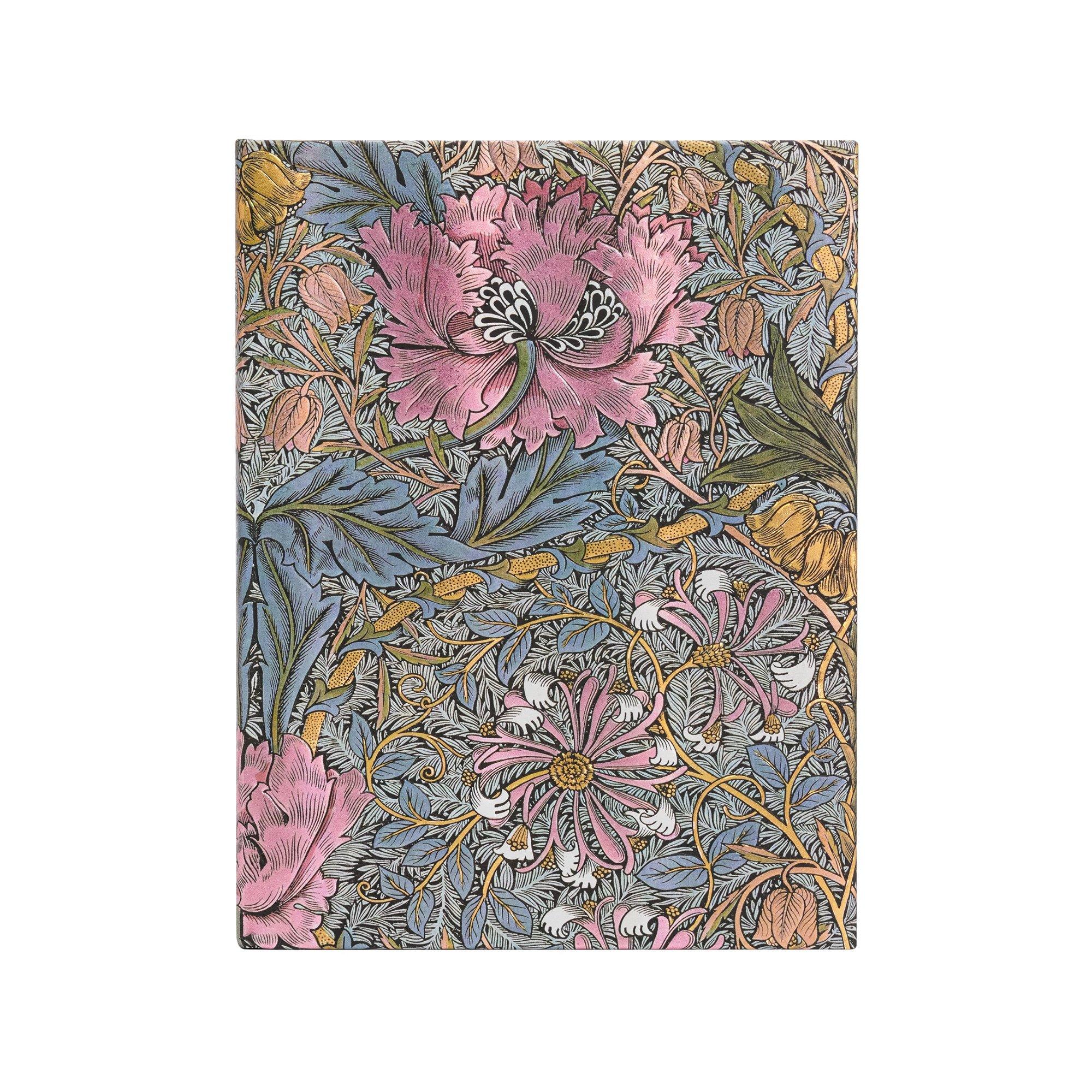 Paperblanks Notizbuch Morris Heckenkirsche in Pink