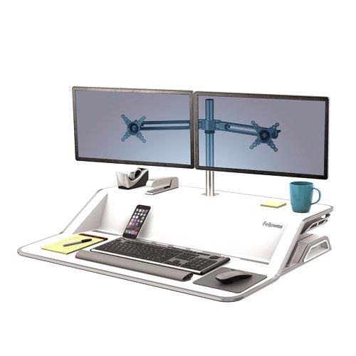 Fellowes FELLOWES Doppel Monitorarm Kit 8042901 für Lotus Workstation