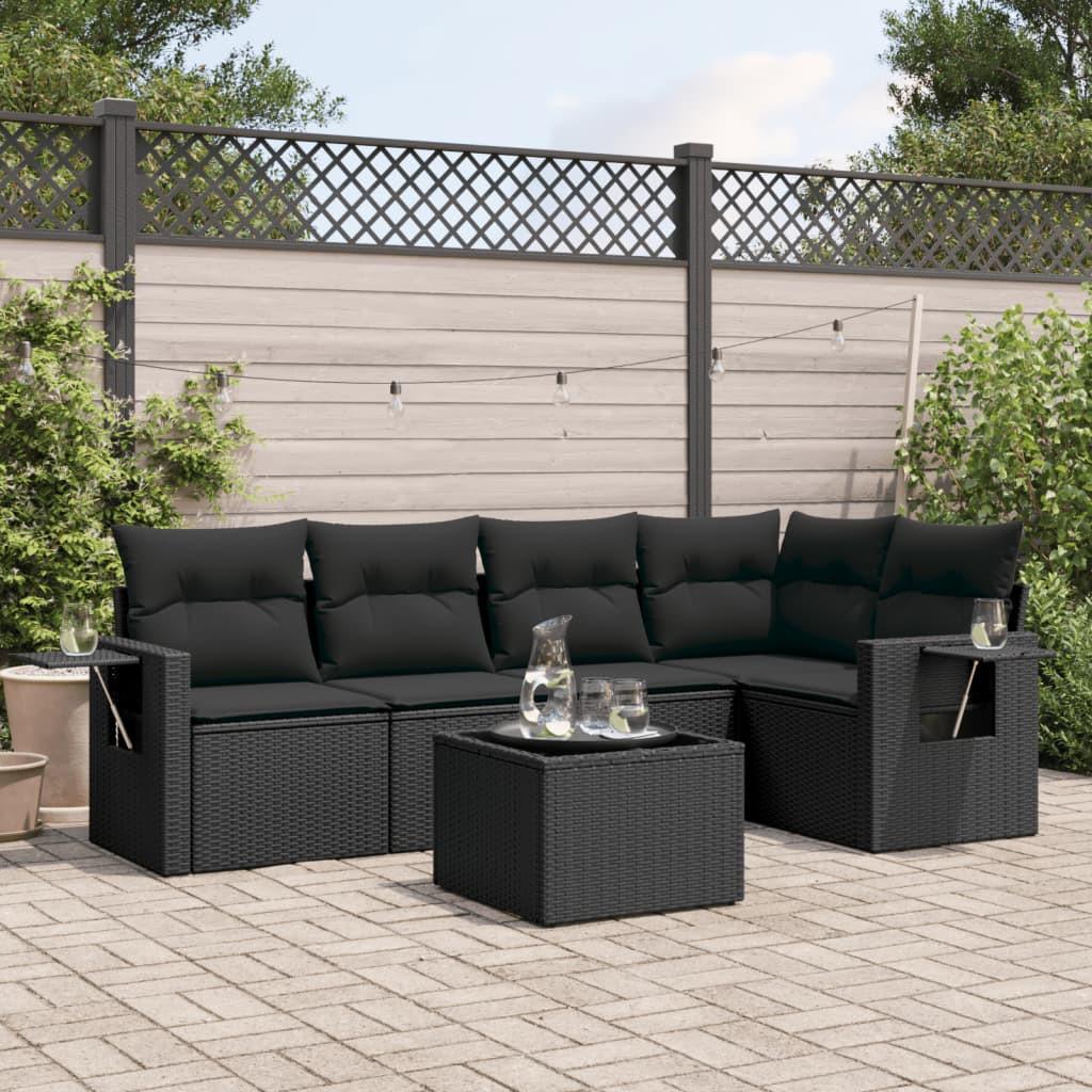 VidaXL Garten sofagarnitur poly-rattan