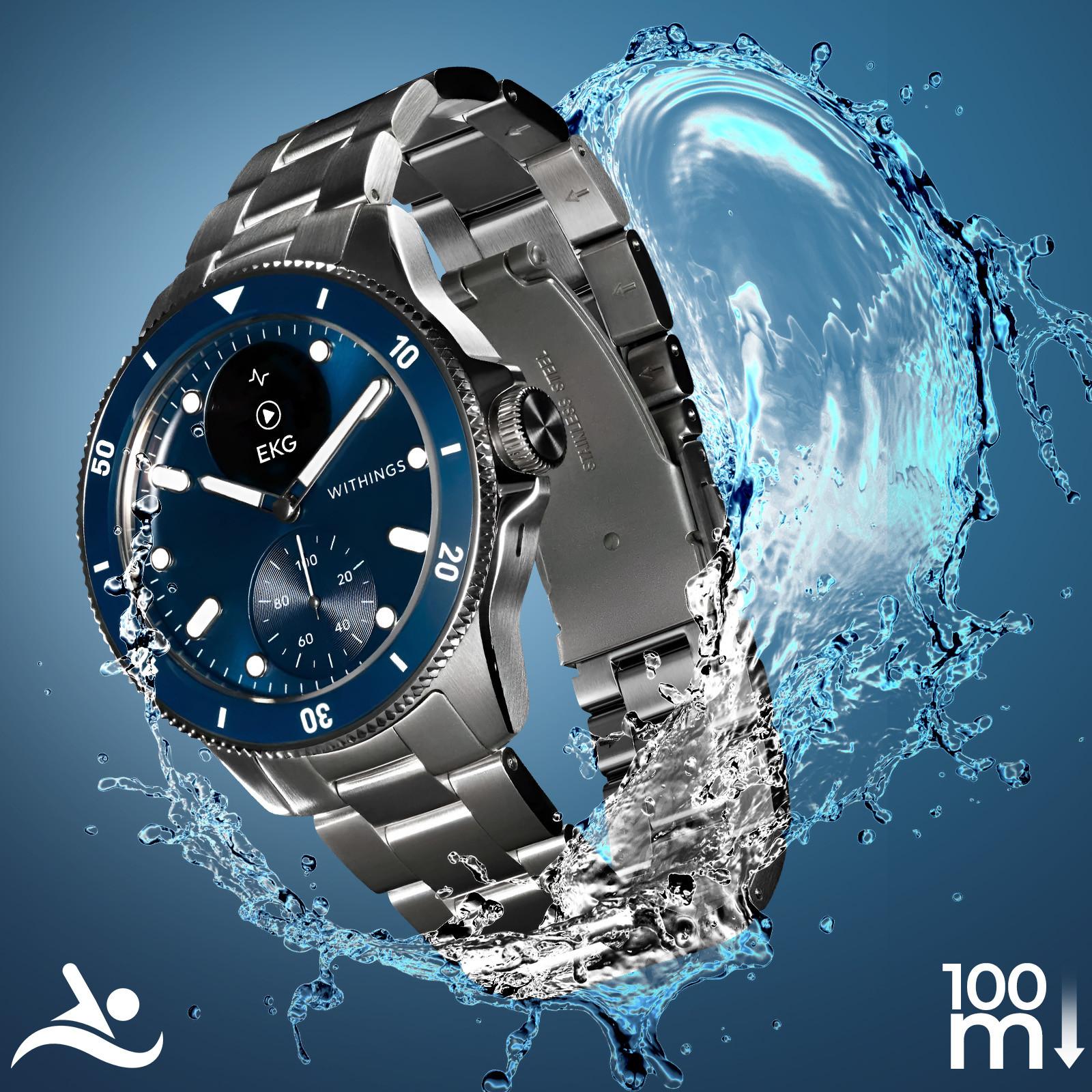 Withings Uhr ScanWatch Nova Withings Blau