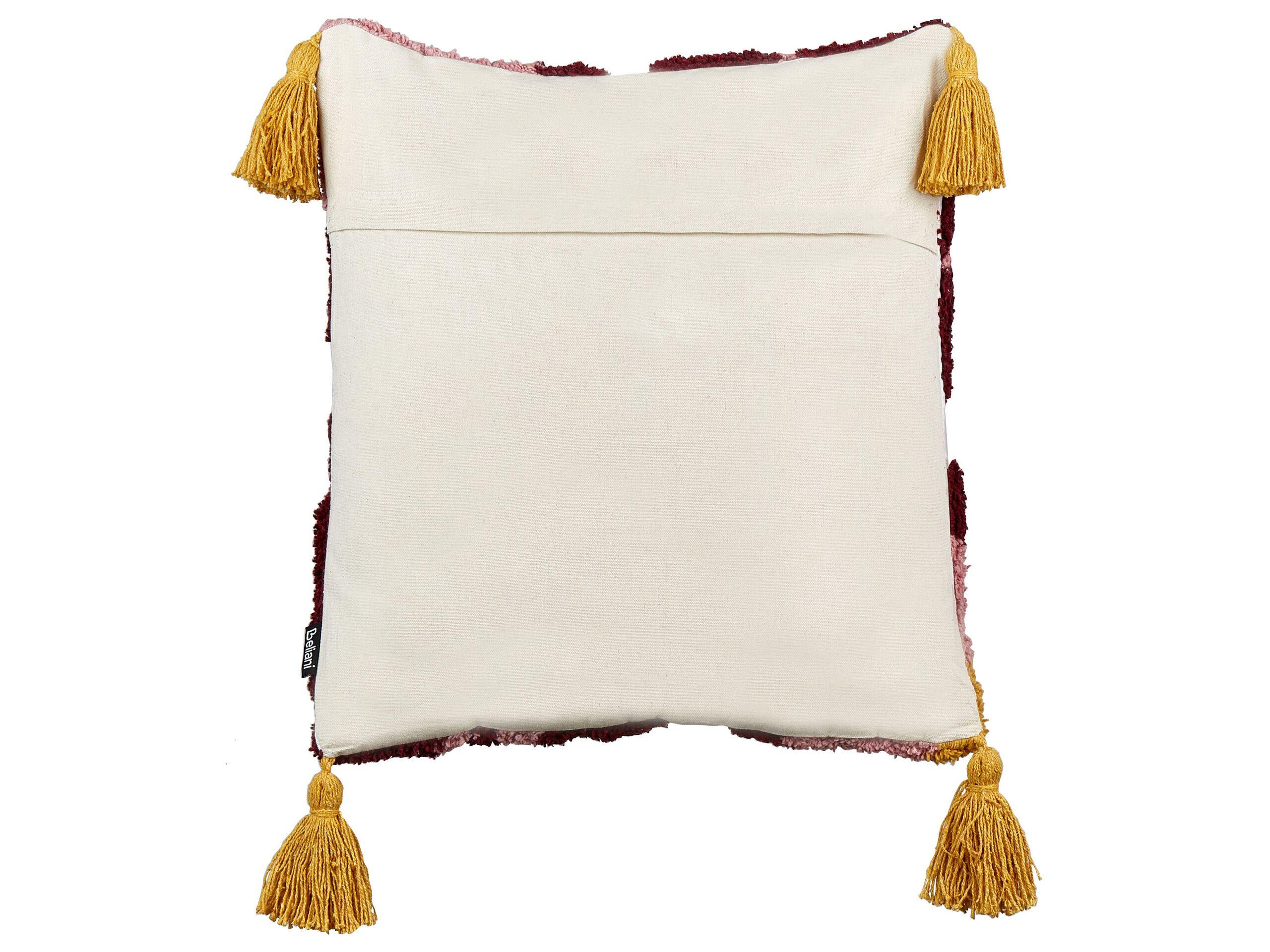 Beliani Dekokissen 2er Set aus Baumwolle Modern LORALAI