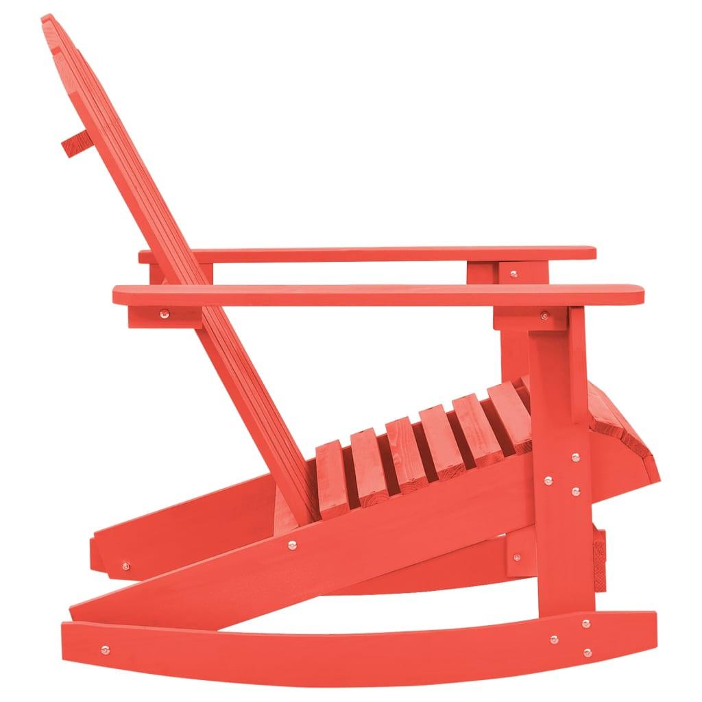 VidaXL Schaukelstuhl holz