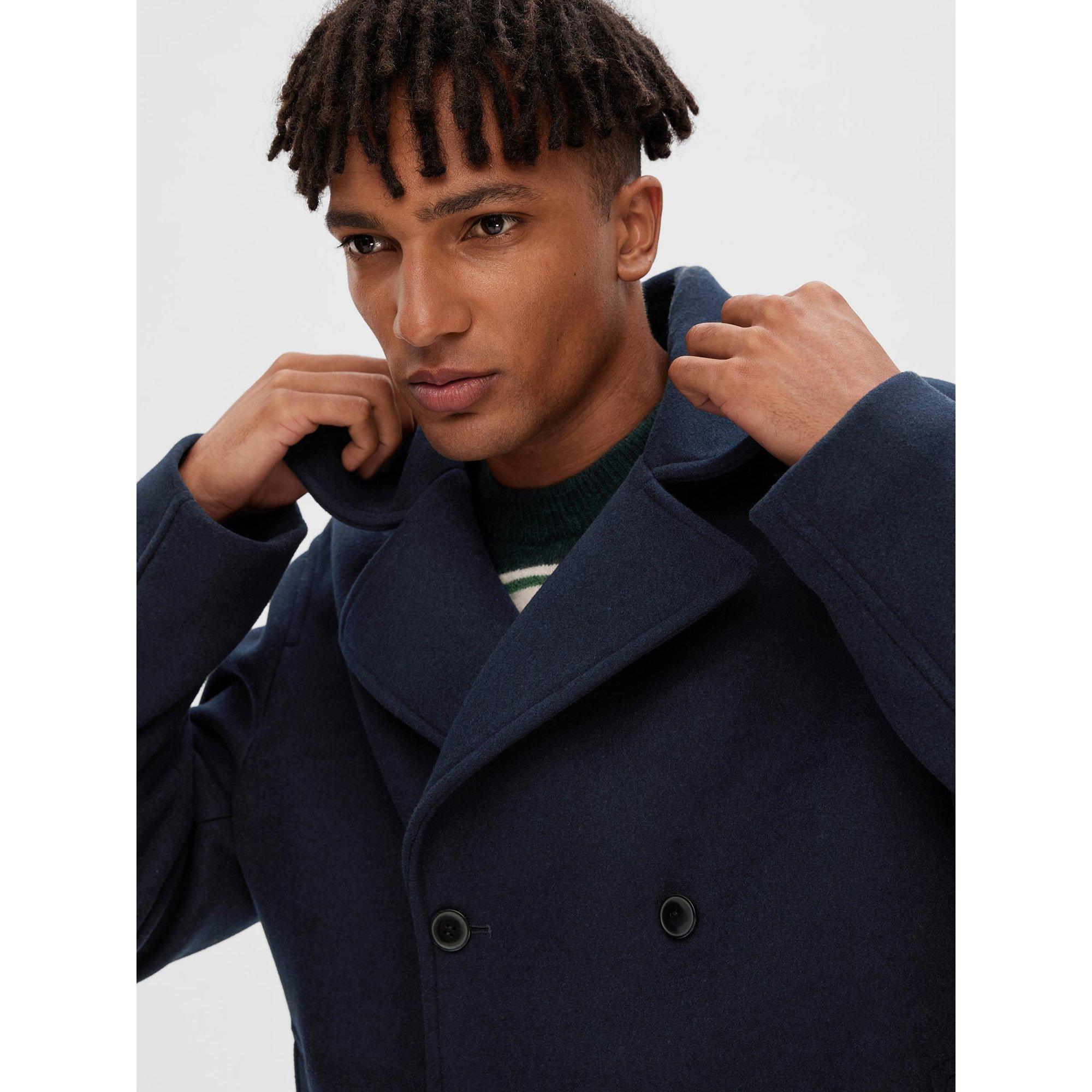 SELECTED SLHArchive Wool Peacoat
