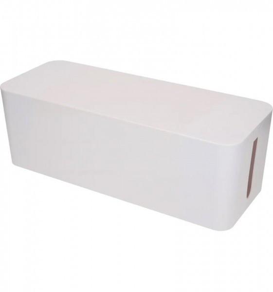 Max Hauri Kabelbox (400 x 138 x 155 mm, Weiss)
