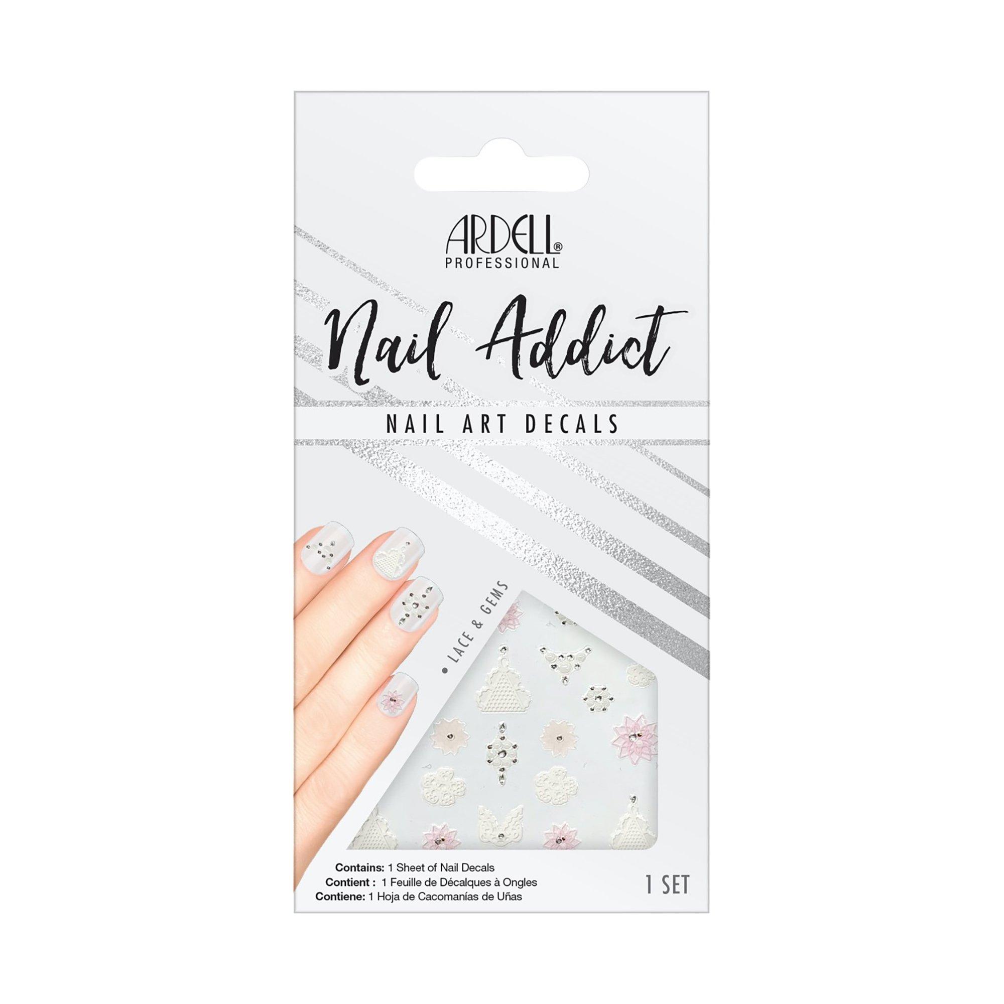 ARDELL Nail Art Nail Art Decals Lace & Gems