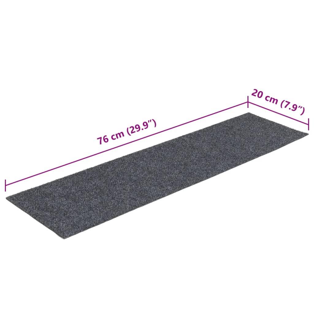 VidaXL Treppenmatten polypropylen