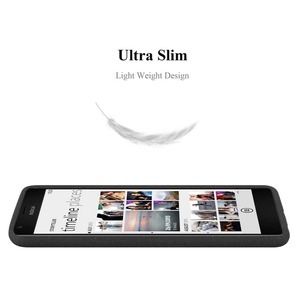 Cadorabo Hülle für Nokia Lumia 1520 TPU Silikon Frosted