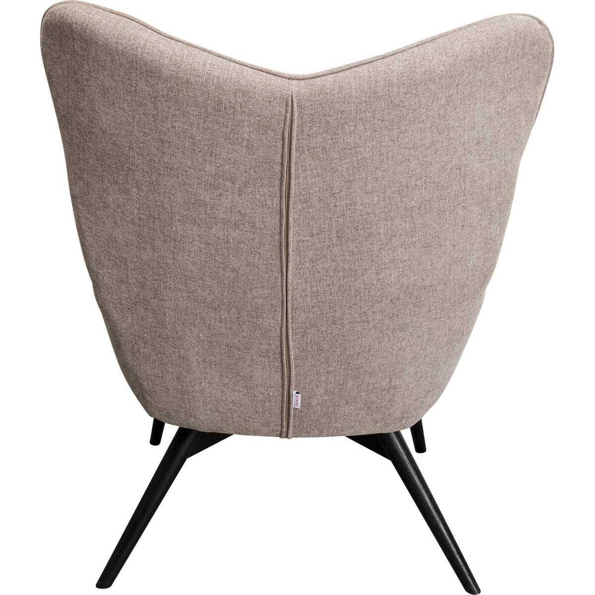 KARE Design Sessel Black Vicky hellbraun
