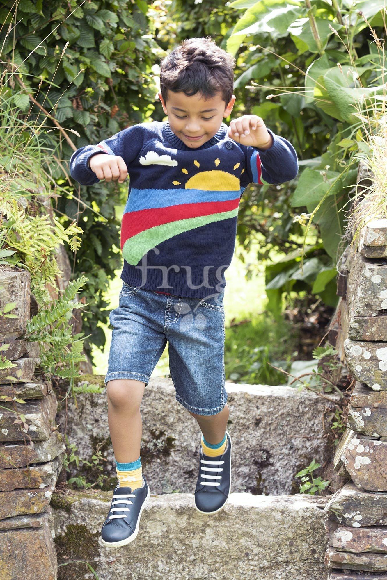 frugi Kleinkinder Pullover Jett